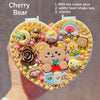 Decoden Cream Glue DIY - Kawaii Cartoon Heart Jewelry Box Organizer Kit