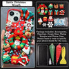 Decoden Cream Glue Phone Case DIY Kit – Kawaii Santa Christmas Charms