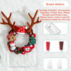 Decoden Cream Glue Phone Case DIY Kit – 3D Christmas Reindeer Antlers