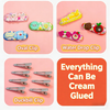 Decoden Cream Glue Hair Pin Kawaii DIY Party Kit - with Storage Box