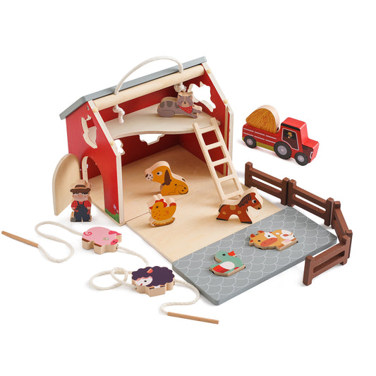 Driver and Wooden Truck, Montessori Educational Toys, Baby Motor Skills, Sorting Game, Birthday Gift Boys Girls