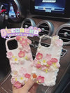 Decoden Cream Glue Phone Case DIY Kit – Kawaii Sakura Cherry Blossom Charms