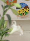 DIY Needle Felting Landscapes Kit for Beginners - Wool Hoop Art Set - Mushroom Series