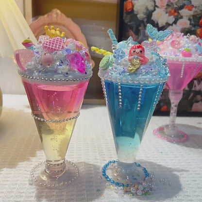DIY Decoden Ice Cream Cup Kit | Kawaii Decoden Kit & Cream Glue Craft Set