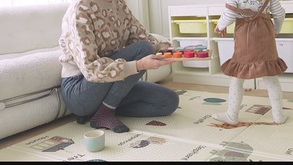 Montessori Educational Soft Silicon Stacking Cups Toys