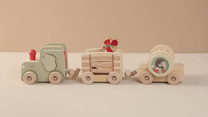 Wooden Cargo - Transporting Toy Truck Set