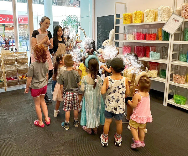 Happy little makers!