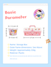 Decoden Cream Glue Hair Pin Kawaii DIY Party Kit - with Storage Box